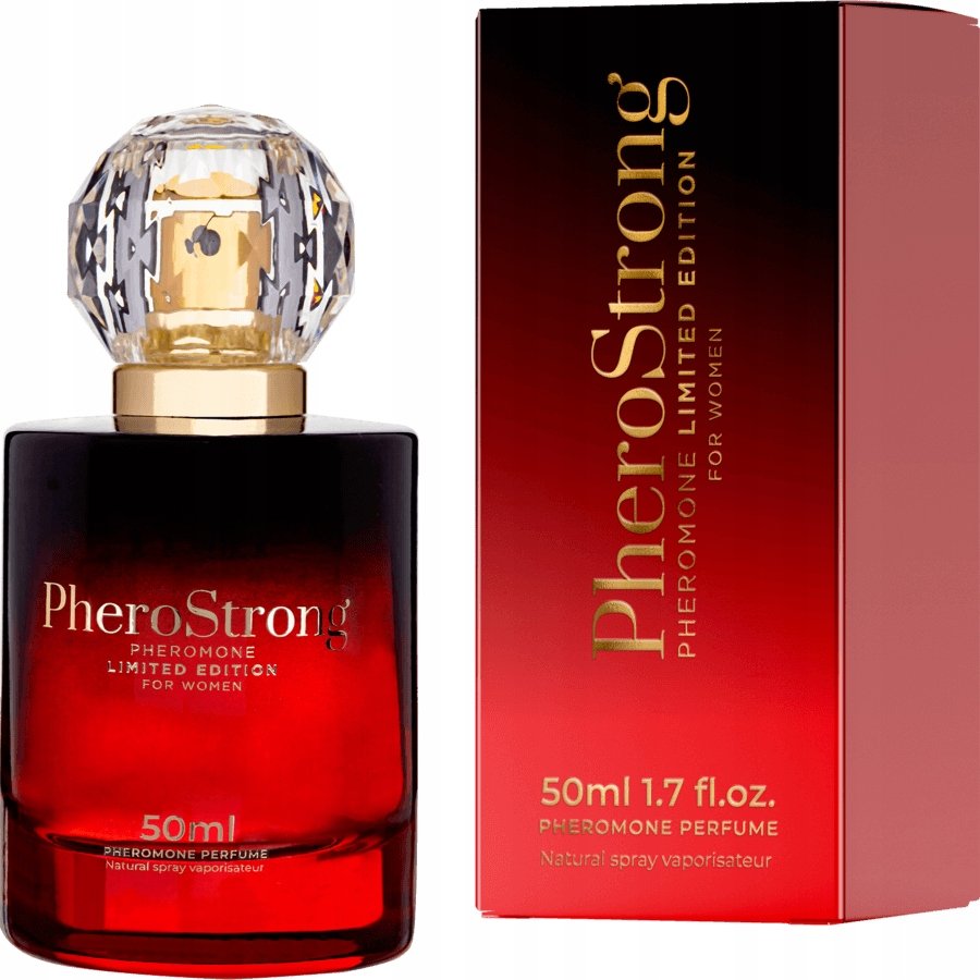 PheroStrong Limited Edition Parfüm für Frauen, luxuriöser Duft mit Pheromonen, elegante Komposition für mehr Charisma und Selbstbewusstsein