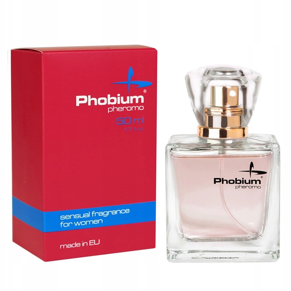 PHOBIUM® Pheromo ist ein luxuriöses Parfüm für Frauen, das Männer mit seinem sinnlichen Duft von Pheromonen verführt. Ideal für besondere Anlässe