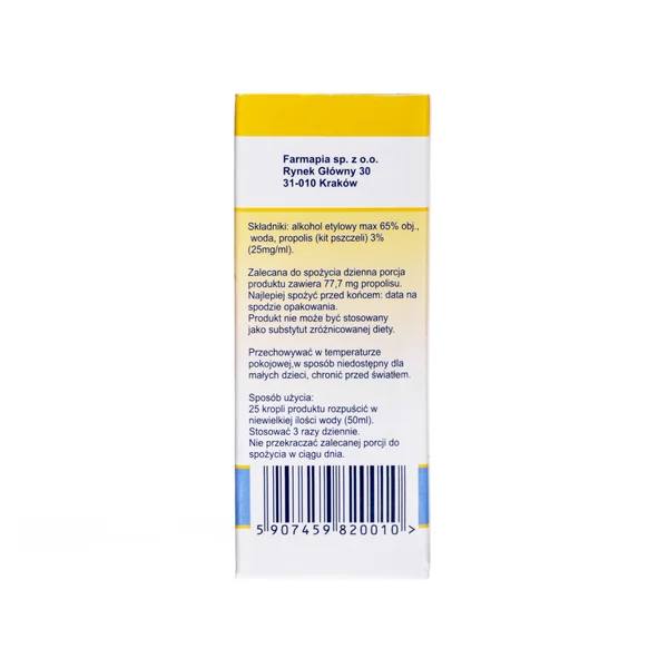 Propolis 3 Tropfen 20 ml – naturreines Propolis-Extrakt zur Unterstützung des Immunsystems