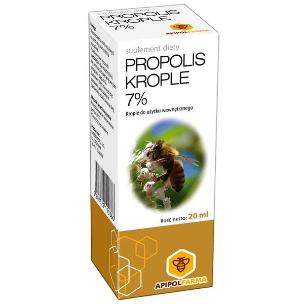 Propolis Tropfen 7% in einer 20 ml Flasche für die Unterstützung des Immunsystems und zur Förderung der natürlichen Abwehrkräfte