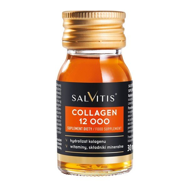 Salvitis Collagen Set – flüssiges Trink-Kollagen zur Unterstützung von Haut, Haaren und Nägeln, 30 ml x 45 Stück Salvitis Collagen Set – Trink-Kollagen Flüssigkeit 30 ml x 45 Stück für Haut, Haare und Nägel