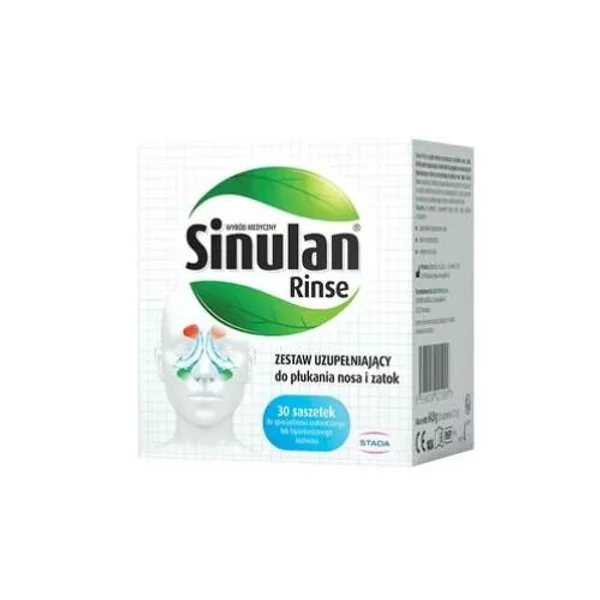 Sinulan Rinse Nasenspülung zur effektiven Reinigung der Nasennebenhöhlen und zur Entfernung von überschüssigem Schleim bei Atemwegsproblemen
