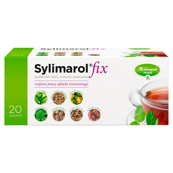 Sylimarol Fix Kräutertee für eine bessere Verdauung, in Teebeuteln, ideal zur Unterstützung der Magen- und Darmfunktion