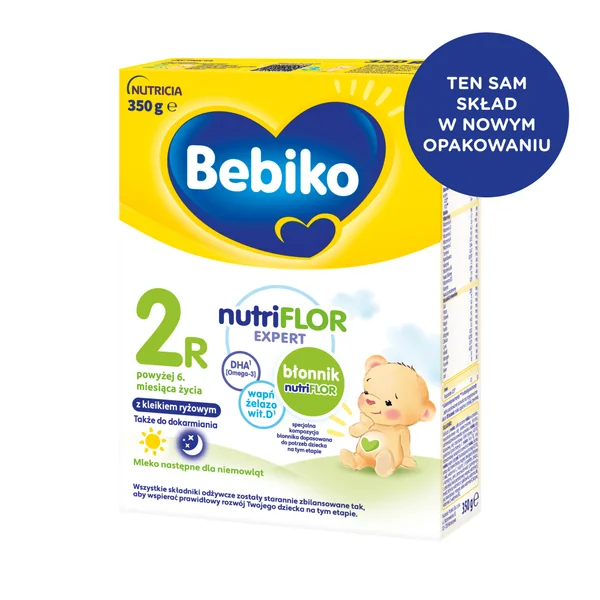 Bebiko 2R mit NutriFlor+ - Folgemilch für Säuglinge ab 6 Monaten, unterstützt gesundes Wachstum und enthält essentielle Nährstoffe für Babys