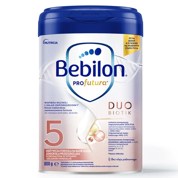 Bebilon Profutura Duo Biotik 5, fortschrittliche Babynahrung für Kleinkinder, 800g Dose mit Omega-3, Vitaminen und Mineralstoffen zur Unterstützung des Immunsystems