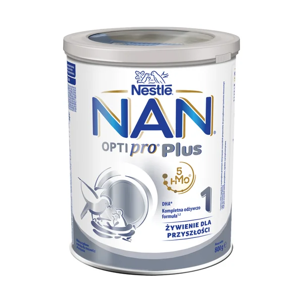Nestlé NAN Optipro Plus 1 HM-O, Anfangsnahrung in der Dose, speziell für Neugeborene zur Unterstützung der gesunden Entwicklung