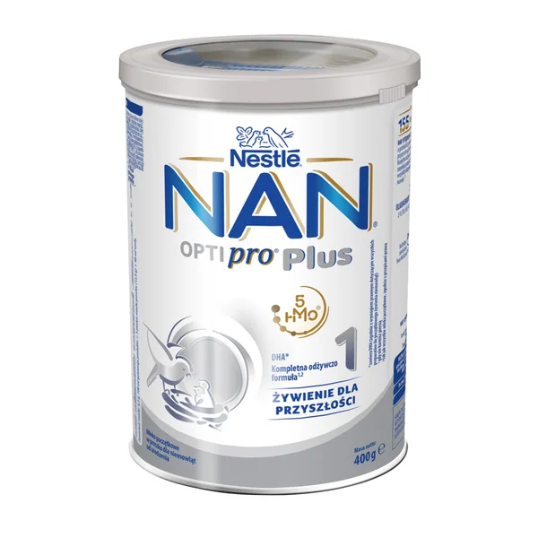 Nestlé NAN Optipro Plus 1 HM-0 Milchpulver für Säuglinge, enthält DHA und Lactobacillus reuteri zur Unterstützung der gesunden Entwicklung