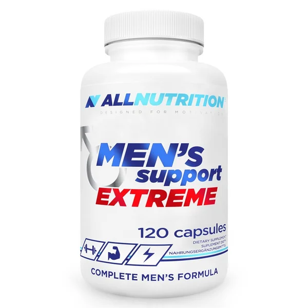 ALLNUTRITION Men’s Support Extreme – Nahrungsergänzungsmittel für aktive Männer zur Unterstützung der Energie, Vitalität und Fitness
