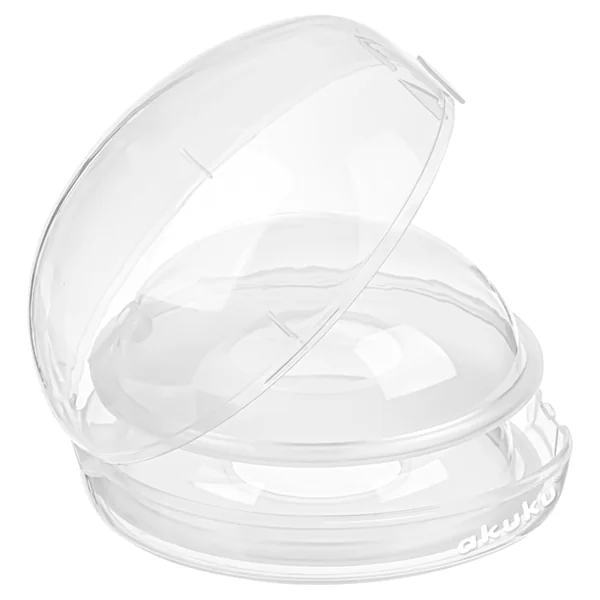 Akuku Stillhütchen – 2 Stück zum Schutz empfindlicher Brustwarzen Akuku Stillhütchen 2 Stück – Schutz für empfindliche Brustwarzen beim Stillen