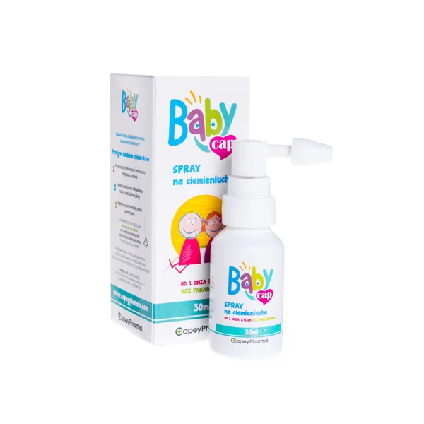 BabyCap Spray zur Behandlung von Milchschorf bei Babys, unterstützt die Hautregeneration und beruhigt empfindliche Haut