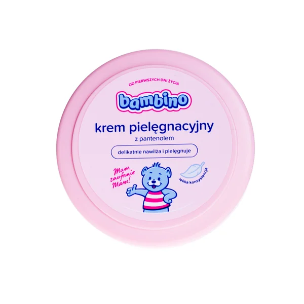 Pflegecreme für Babys und Kleinkinder, für die tägliche Hautpflege des gesamten Körpers. Spendet Feuchtigkeit und schützt vor Trockenheit.