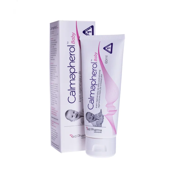 Calmapherol Babycreme zur Regeneration gereizter Haut. Ideal für empfindliche Babyhaut, schützt und lindert Hautirritationen