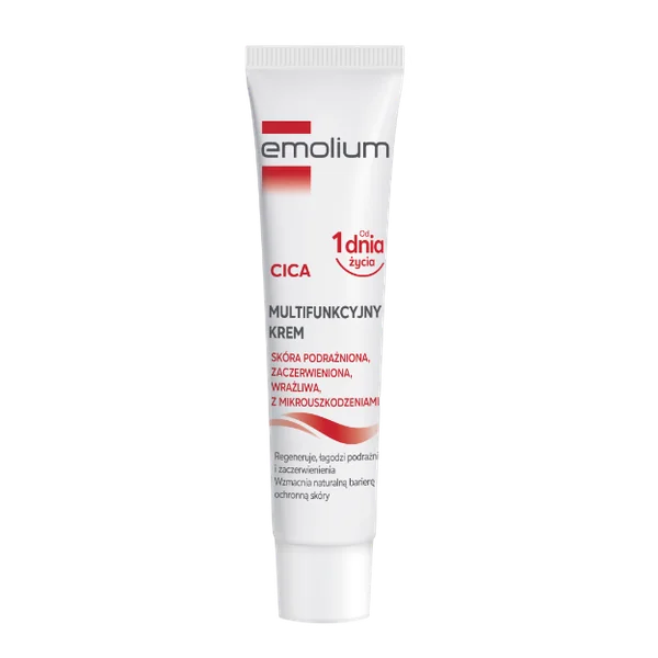 Emolium Cica Reparaturcreme für empfindliche und gereizte Haut zur Regeneration und Beruhigung bei Mikroschäden