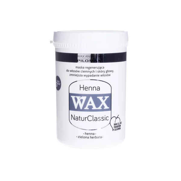 Henna Wax NaturClassic regenerierende Haarmaske für dunkles, trockenes Haar, schützt vor Haarausfall, stärkt und pflegt die Kopfhaut