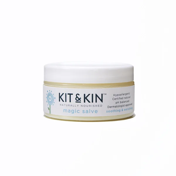 Kit & Kin organische Salbe für Babys, 100 ml – schützt empfindliche Babyhaut, lindert Irritationen und ist ideal bei Windeldermatitis.