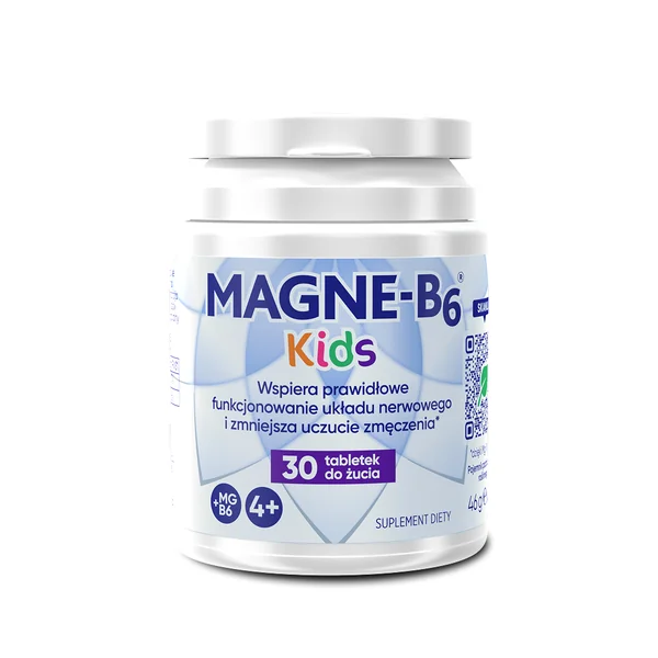 Kautabletten für Kinder mit Magnesium und Vitamin B6 in Panda-Form zur Unterstützung des Nervensystems und der Reduktion von Müdigkeit