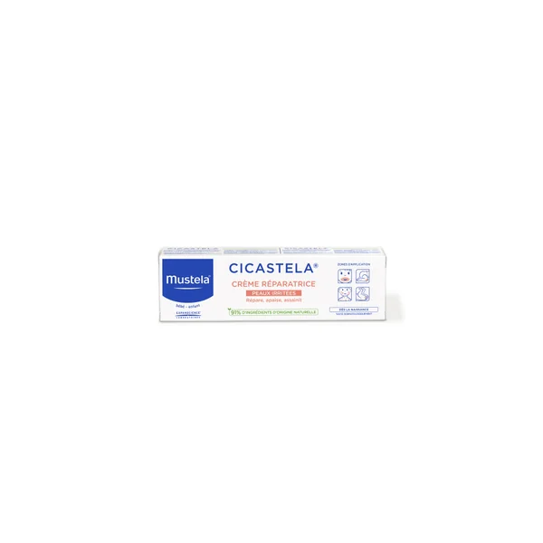 Mustela Cicastela regenerierende Creme zur Hautpflege und Beruhigung bei Hautirritationen und Wunden bei Babys