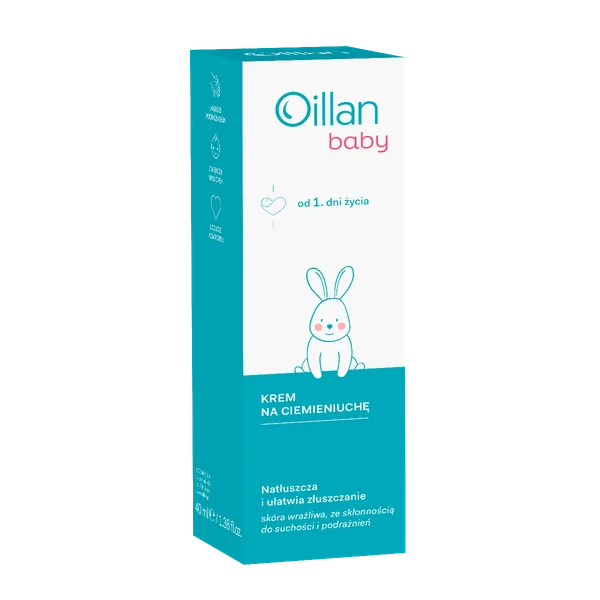 Oillan Baby Ciemieniucha-Creme für sanfte Hautpflege und Behandlung von Schuppen auf der Baby-Kopfhaut ab dem ersten Lebenstag