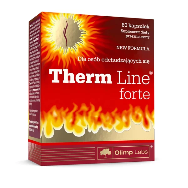 Olimp Therm Line Forte New Formula – Nahrungsergänzung zur Unterstützung der Fettverbrennung und des Gewichtsverlusts, mit Thermo Blend und Koffein