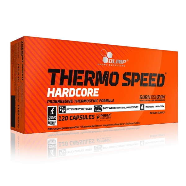 Olimp Thermo Speed Hardcore Kapseln zur Unterstützung der Fettverbrennung und Gewichtsreduktion