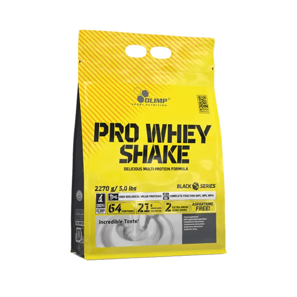 Olimp Pro Whey Shake 2270g, hochwertiges Proteinpulver für Muskelaufbau und Regeneration mit optimaler Aminosäuren-Kinetik
