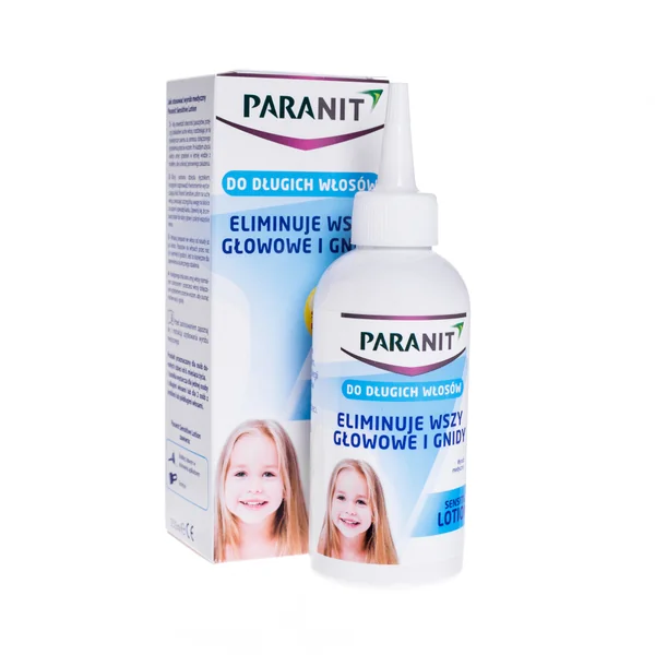 Paranit Sensitive Lotion zur Bekämpfung von Kopfläusen und Nissen. 100% Effektivität nach einer Anwendung. Ideal für lange Haare