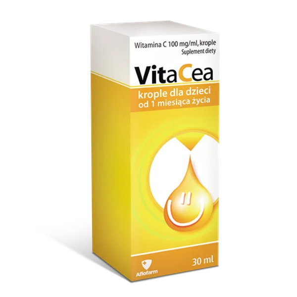 Flasche Vitamin C Tropfen für Kinder, unterstützt das Immunsystem und sorgt für eine gesunde Entwicklung ab dem ersten Lebensmonat