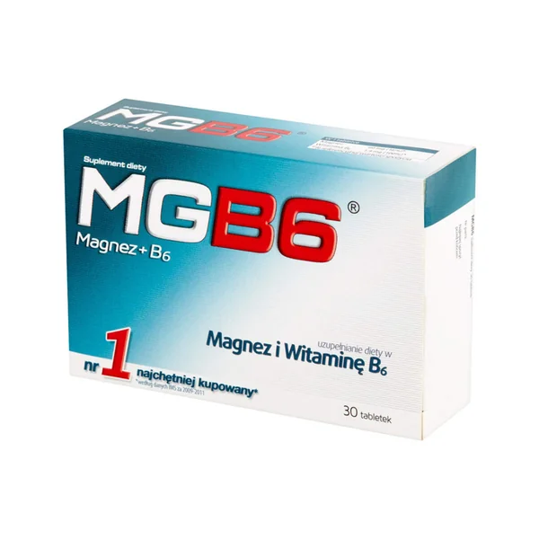 Aflofarm MgB6 30 Tabletten – Magnesium und Vitamin B6 zur Unterstützung von Nerven und Muskeln