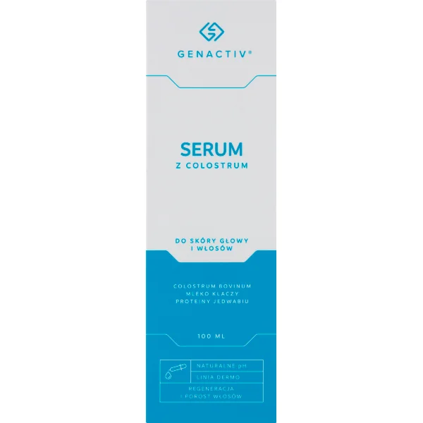 ColosRegen Serum zur Bekämpfung von Haarausfall mit Colostrum, Seidenproteinen und Stutenmilch für gesünderes und kräftigeres Haar