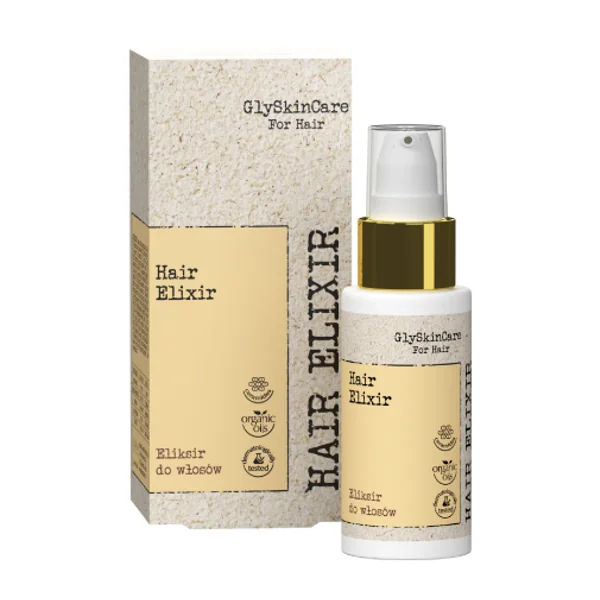 GlySkinCare For Hair Haarelixier 30 ml – pflegendes Haarelixier für Glanz, Geschmeidigkeit und intensive Haarpflege