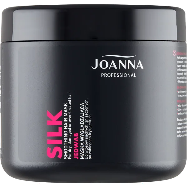 Joanna Professional Glättende Haarkur mit Seide für glattes, glänzendes und gesundes Haar – professionelle Pflege für Ihr Haar