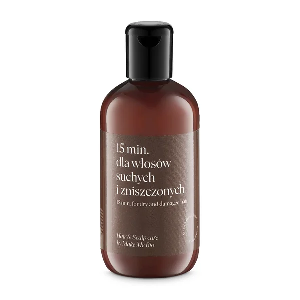 Make Me Bio 15 Min. Maske für trockenes und geschädigtes Haar, 250 ml – pflegt intensiv, stärkt die Haarstruktur und sorgt für geschmeidiges, glänzendes Haar