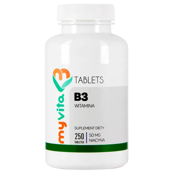 Niacin 50mg Tabletten für gesunde Haut, Schleimhäute und verbesserten Energiestoffwechsel. Vegan und glutenfrei, ideal für das Nervensystem