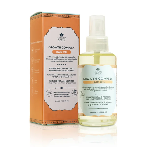 Nature Spell Growth Complex Haaröl gegen Haarausfall für gesundes Haarwachstum