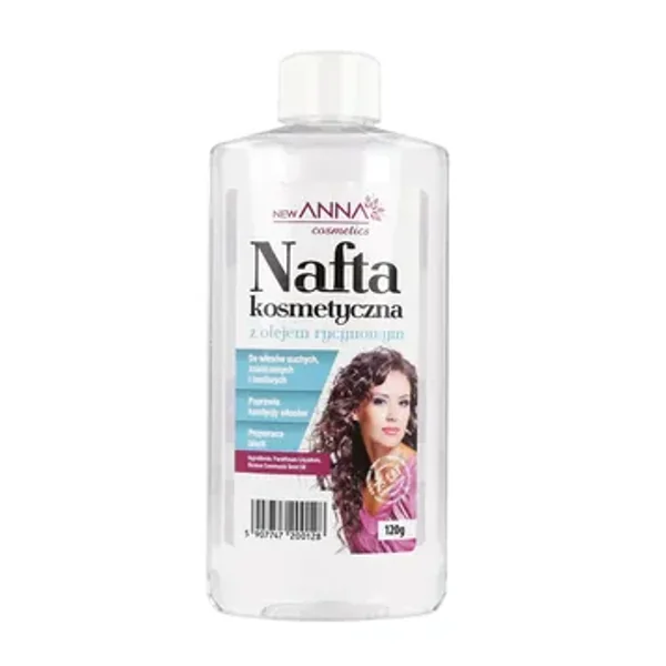 Kosmetische Nafta mit Bioelementen von New Anna Cosmetics – stärkendes Haaröl gegen Haarausfall, 120 g