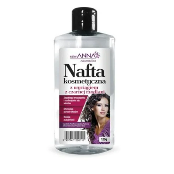 Kosmetisches Haaröl mit Schwarzem Rettich für Haarwachstum und gesunde Kopfhaut – New Anna Cosmetics, 120 g