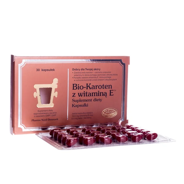 Bio-Karotin Kapseln mit Vitamin E für gesunde Haut und eine starke Immunabwehr