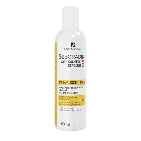 Seboradin Haarbalsam mit kosmetischem Paraffin – Feuchtigkeit und Glanz für trockenes und geschädigtes Haar, 200 ml