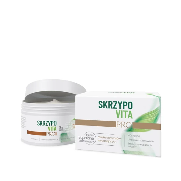 Skrzypovita PRO regenerierende Haarmaske für Haarwachstum und Haarausfall. Pflege für dünnes, schwaches Haar