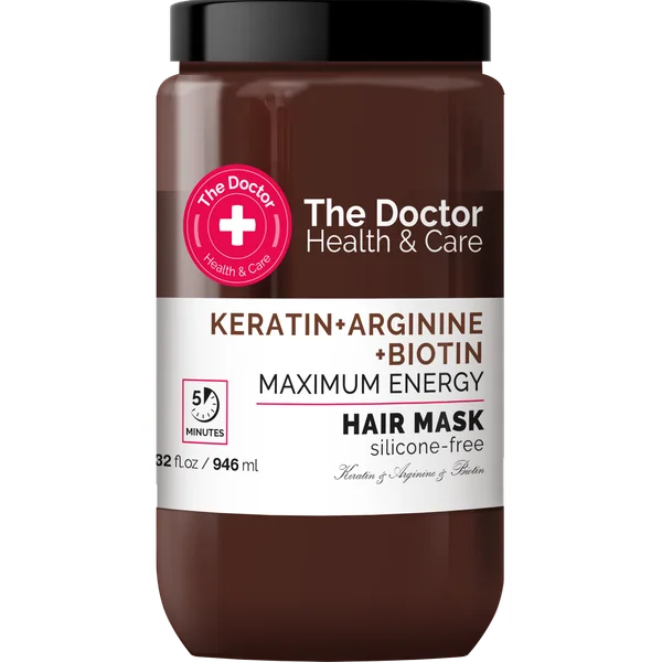 Haarkur mit Keratin, Arginin und Biotin zur Stärkung und Pflege von geschädigtem Haar. Fördert gesundes Haarwachstum und beugt Haarausfall vor