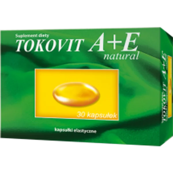 Tokovit A+E Kapseln für gesunde Haut, Immunstärkung und antioxidativen Schutz durch Vitamin A und E
