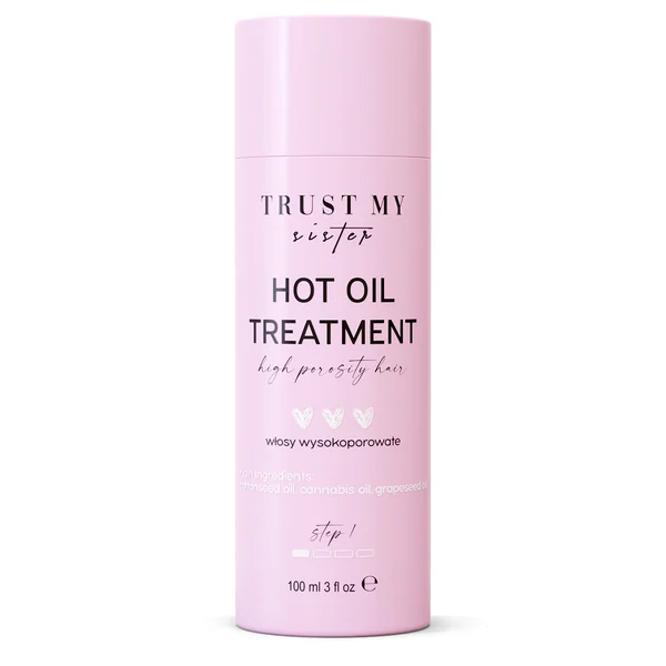 Trust My Sister Hot Oil Treatment für hochporöses Haar, feuchtigkeitsspendendes und regenerierendes Öl für die Haarpflege