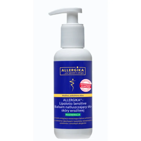 ALLERGIKA Lipolotio Sensitive fettender Balsam 200 ml für empfindliche und atopische Haut