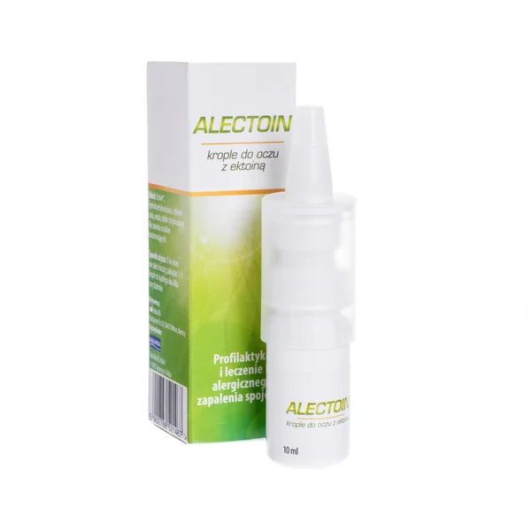Alectoin Augentropfen mit Ectoin für die Behandlung und Vorbeugung allergischer Bindehautentzündung, 10 ml Flasche
