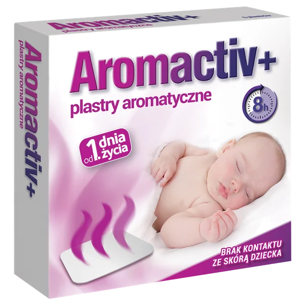 Aromactiv Aromapflaster – wohltuendes Pflaster mit natürlichen ätherischen Ölen zur Linderung von Erkältungssymptomen und freiem Atmen