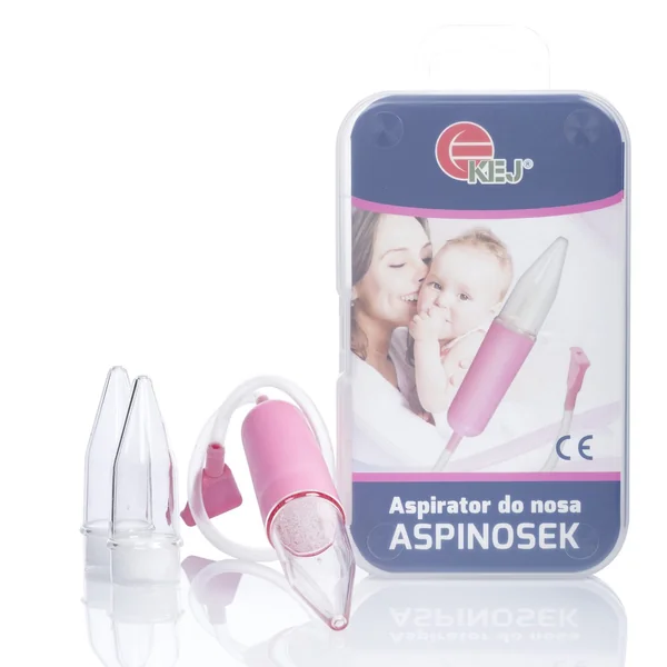 Aspinosek Nasenaspirator mit Einwegfilter für sichere und hygienische Reinigung der Baby-Nase