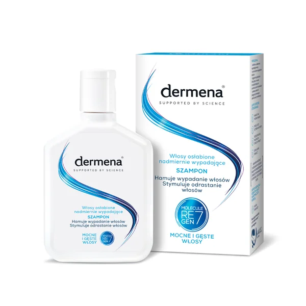 Dermena Hair Care Shampoo gegen Haarausfall für Männer und Frauen, stärkt das Haar, ideal nach Chemotherapie