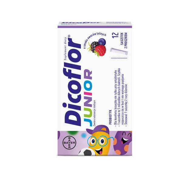 Dicoflor Junior – Probiotisches Pulver für Kinder zur Unterstützung der Darmgesundheit und Immunfunktion mit Lactobacillus rhamnosus GG