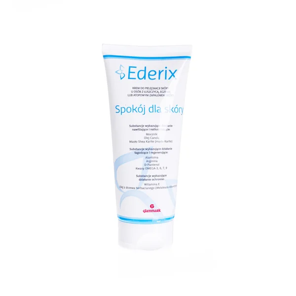 Ederix Creme für die Pflege von trockener und empfindlicher Haut bei Psoriasis und Ekzemen, 200 ml
