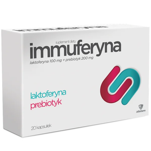 Immuferyna Nahrungsergänzungsmittel zur Unterstützung des Immunsystems mit Lactoferrin und Inulin, geeignet für Kinder und Erwachsene